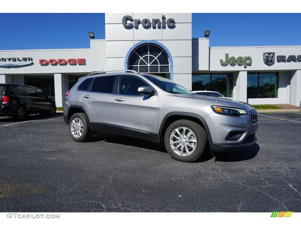 2019 Cherokee Latitude - Billet Silver Metallic / Black photo #1