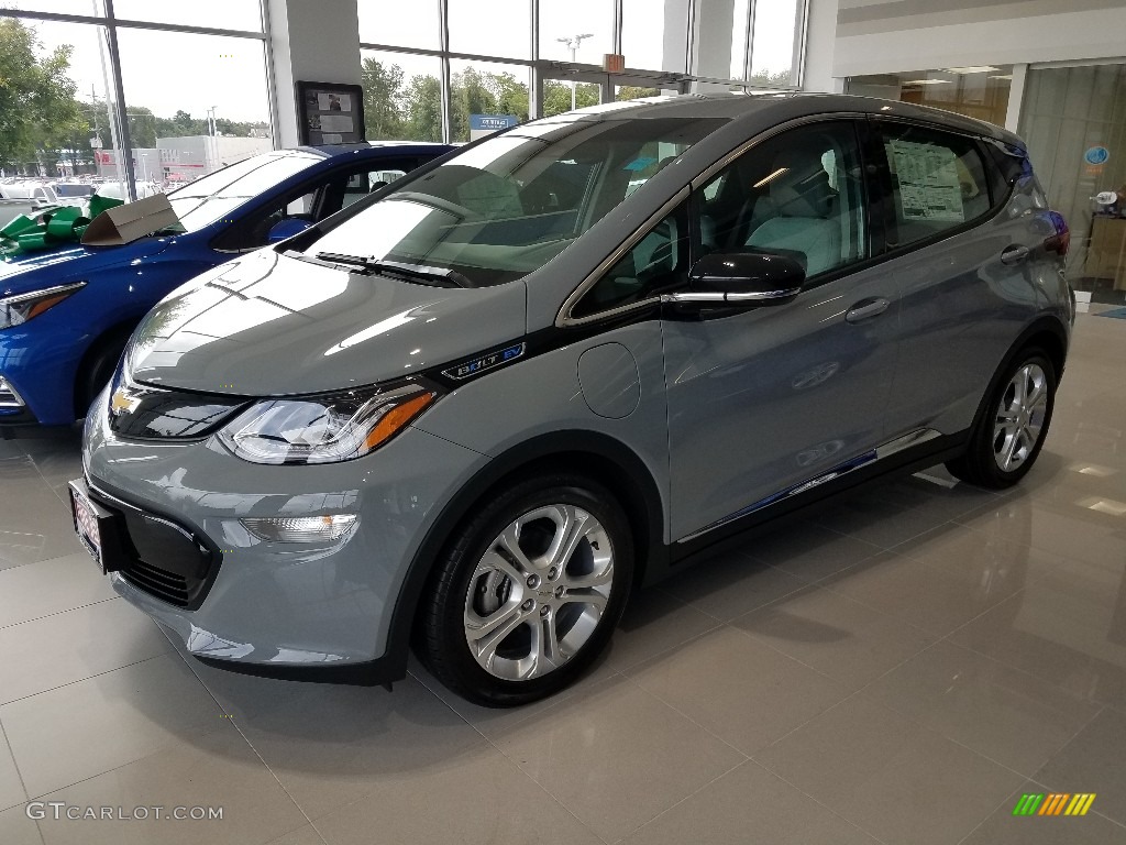 Slate Gray Metallic 2019 Chevrolet Bolt EV Premier Exterior Photo #129436998