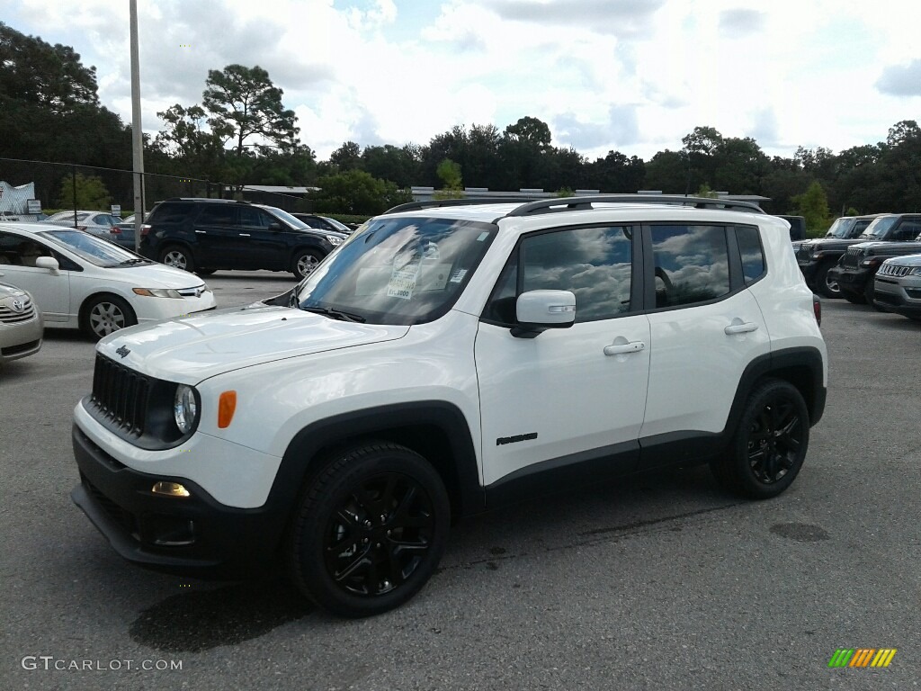 Alpine White Jeep Renegade