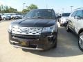 2018 Shadow Black Ford Explorer XLT 4WD  photo #1