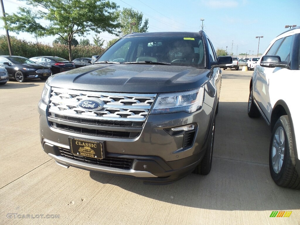 2018 Explorer XLT 4WD - Magnetic Metallic / Ebony Black photo #1