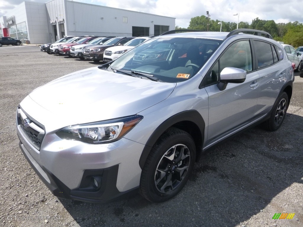 2019 Crosstrek 2.0i Premium - Ice Silver Metallic / Black photo #8