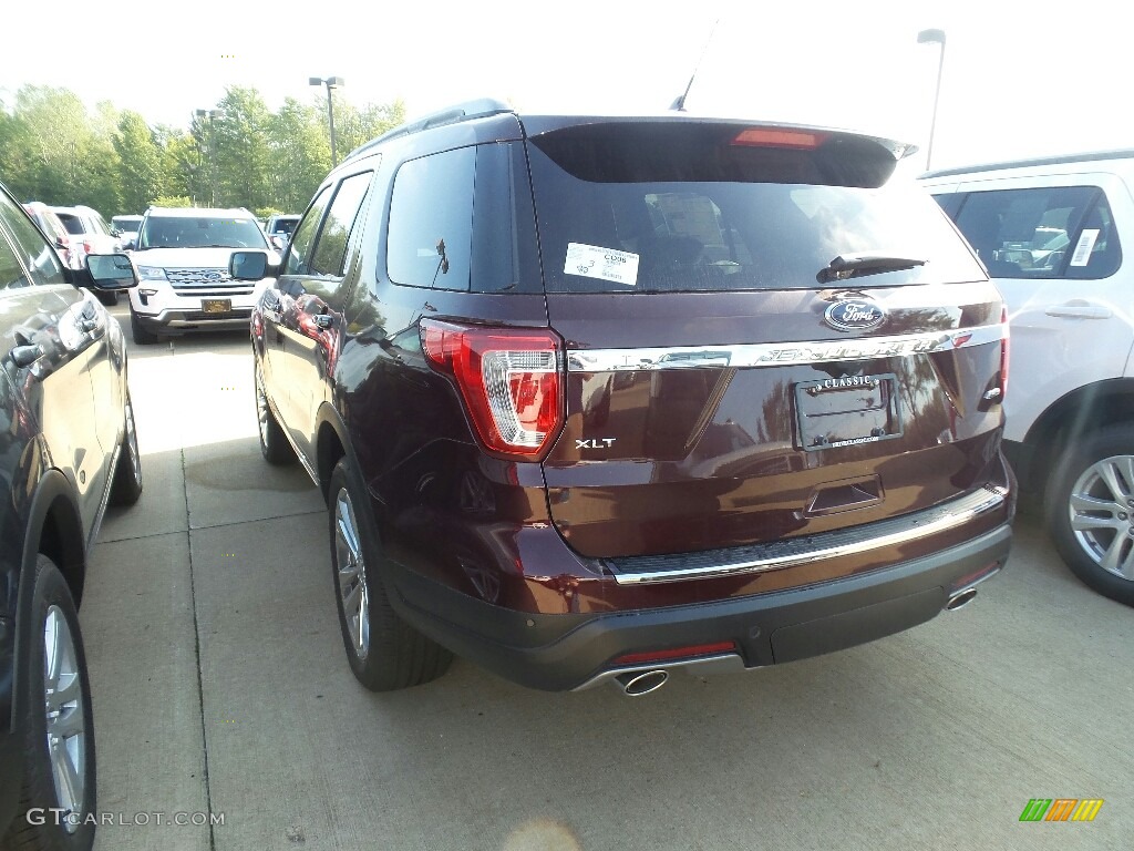 2018 Explorer XLT 4WD - Burgundy Velvet / Ebony Black photo #3