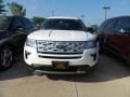 2018 White Platinum Ford Explorer XLT 4WD  photo #2