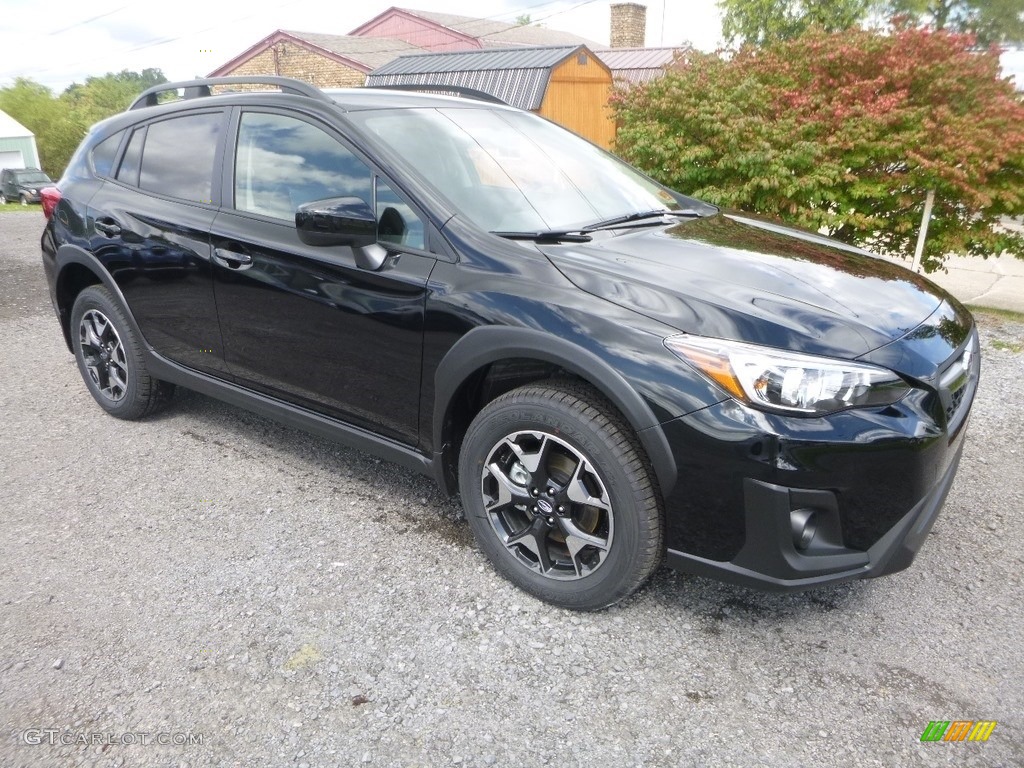 Crystal Black Silica 2019 Subaru Crosstrek 2.0i Premium Exterior Photo #129440843