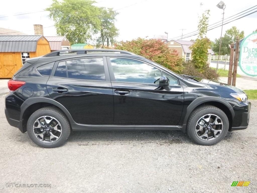 Crystal Black Silica 2019 Subaru Crosstrek 2.0i Premium Exterior Photo #129440903