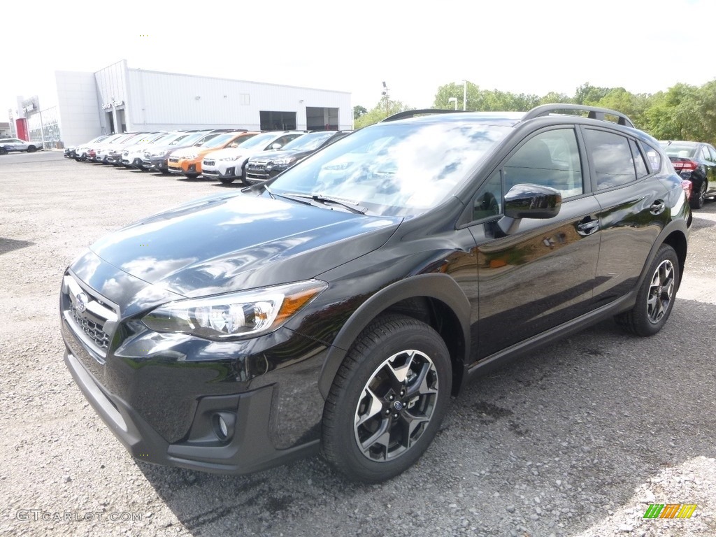 Crystal Black Silica 2019 Subaru Crosstrek 2.0i Premium Exterior Photo #129441026