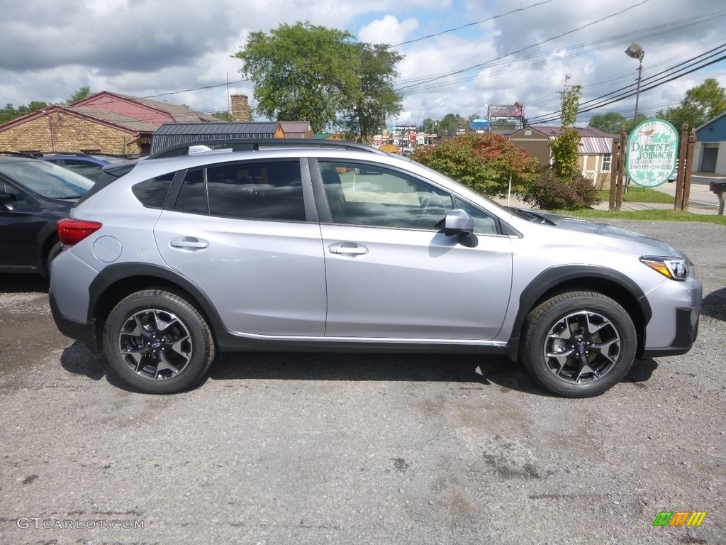 2019 Crosstrek 2.0i Premium - Ice Silver Metallic / Black photo #3