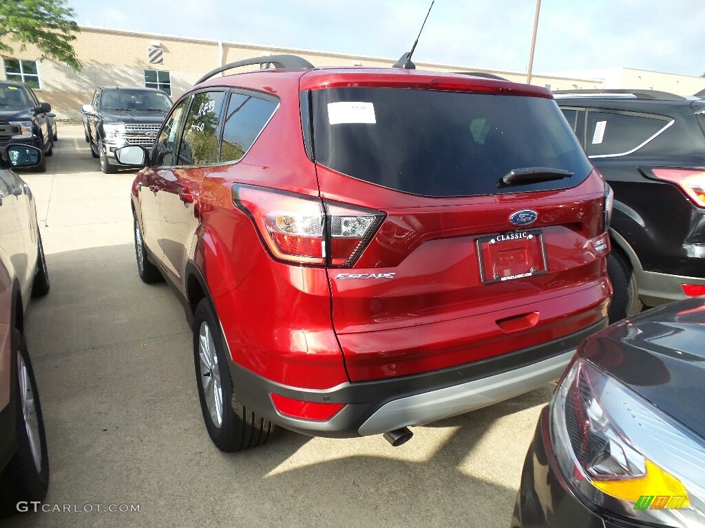 2018 Escape SEL 4WD - Ruby Red / Medium Light Stone photo #3