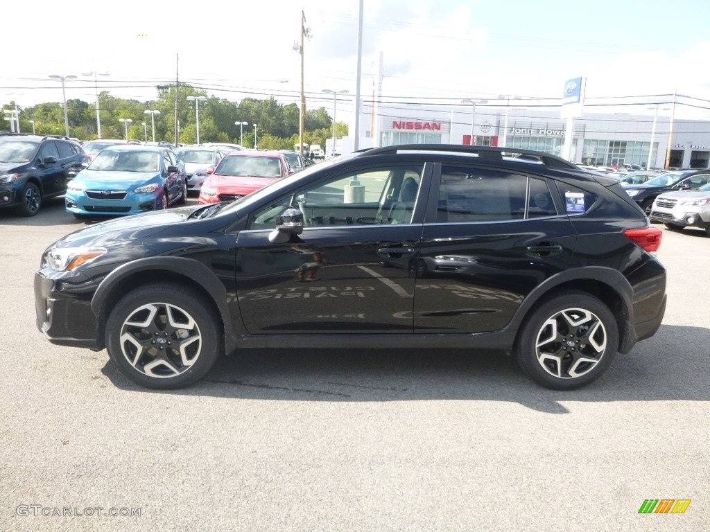 2019 Crosstrek 2.0i Limited - Crystal Black Silica / Black photo #7