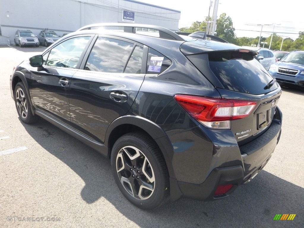 2019 Crosstrek 2.0i Limited - Dark Gray Metallic / Black photo #6