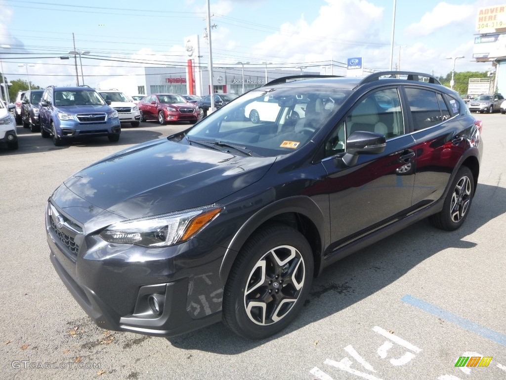 2019 Crosstrek 2.0i Limited - Dark Gray Metallic / Black photo #8