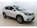 2015 Brilliant Silver Nissan Rogue SL AWD  photo #1