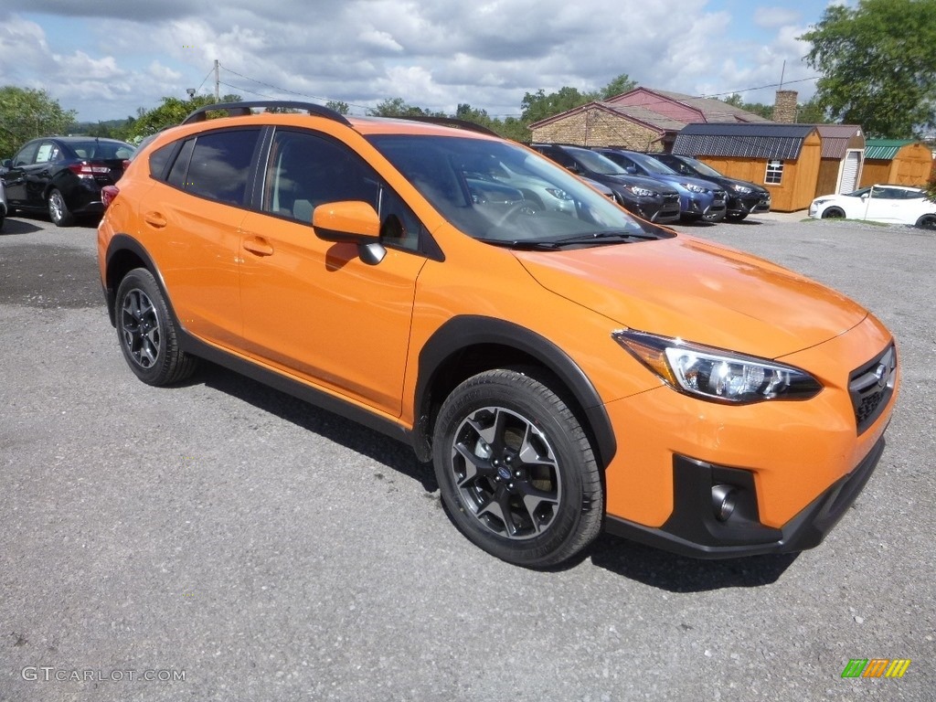 Sunshine Orange 2019 Subaru Crosstrek 2.0i Premium Exterior Photo #129443044