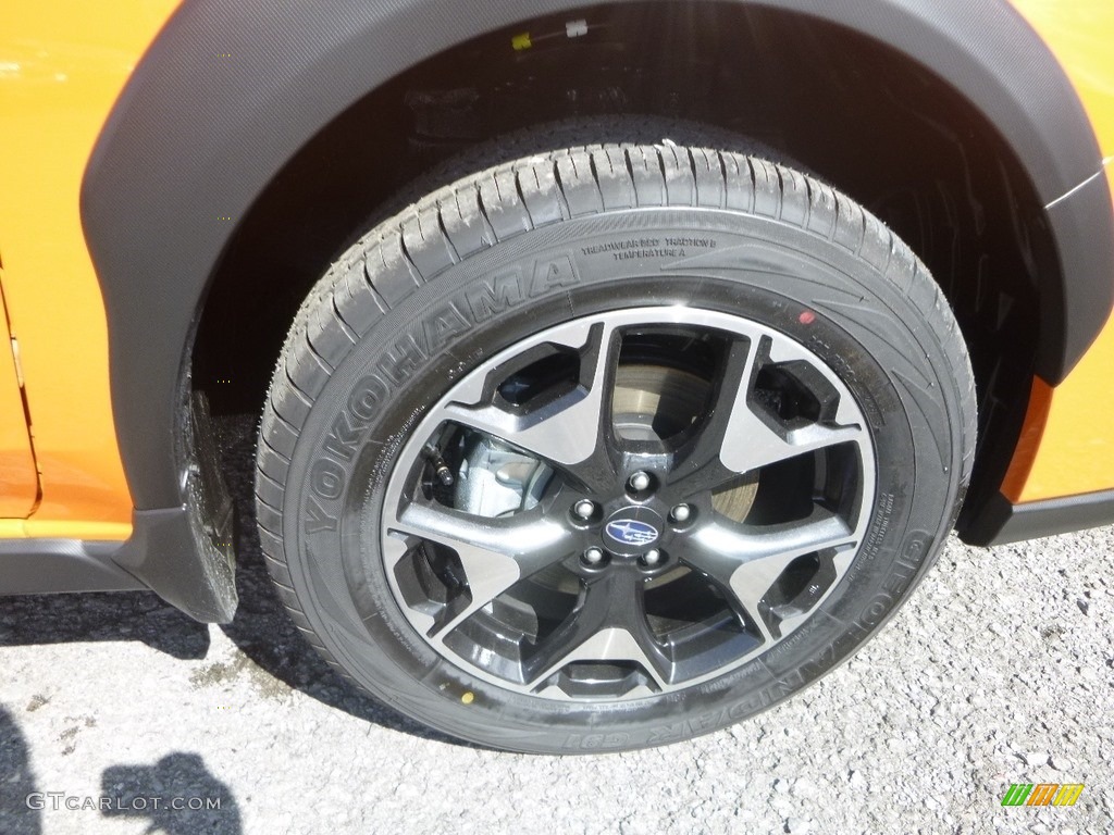 2019 Crosstrek 2.0i Premium - Sunshine Orange / Black photo #2