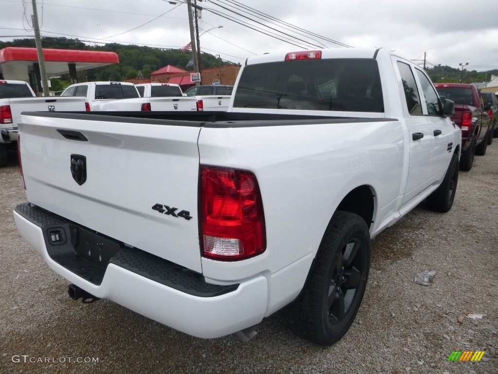 2019 1500 Classic Express Quad Cab 4x4 - Bright White / Black photo #5