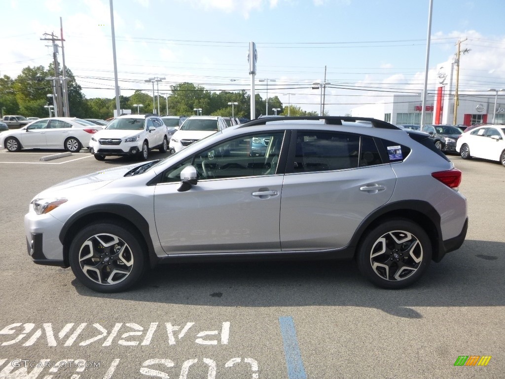 2019 Crosstrek 2.0i Limited - Ice Silver Metallic / Black photo #7