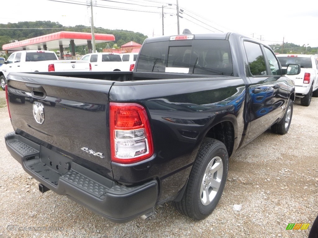 2019 1500 Tradesman Crew Cab 4x4 - Maximum Steel Metallic / Black photo #5