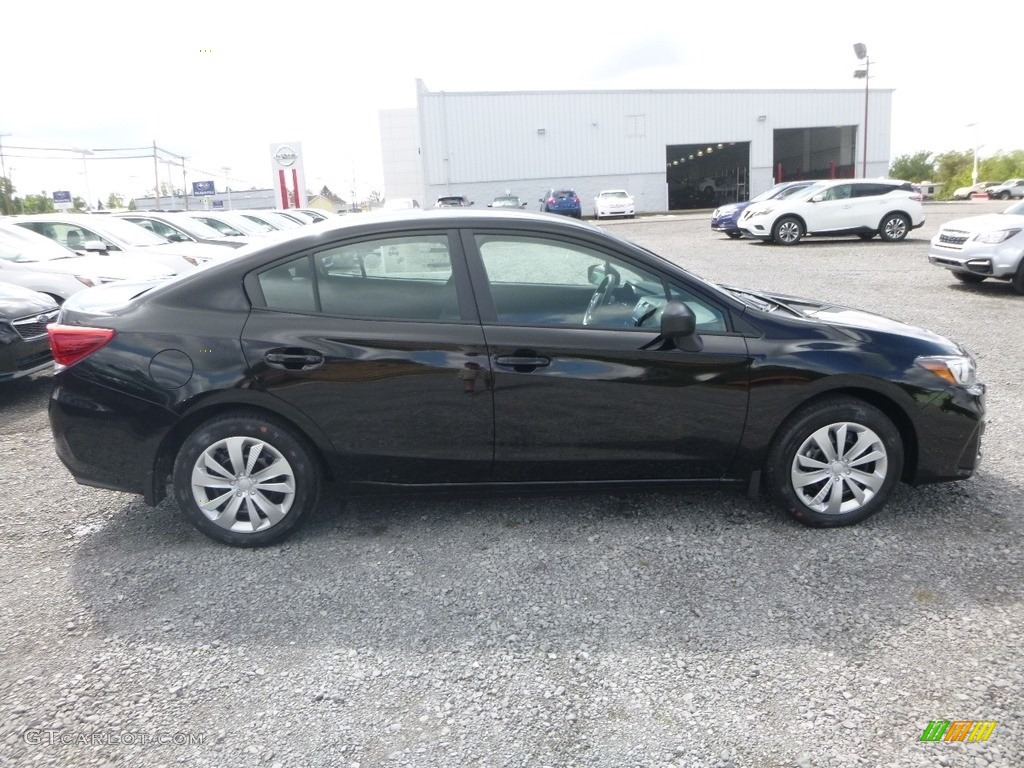 2019 Impreza 2.0i 4-Door - Crystal Black Silica / Black photo #3