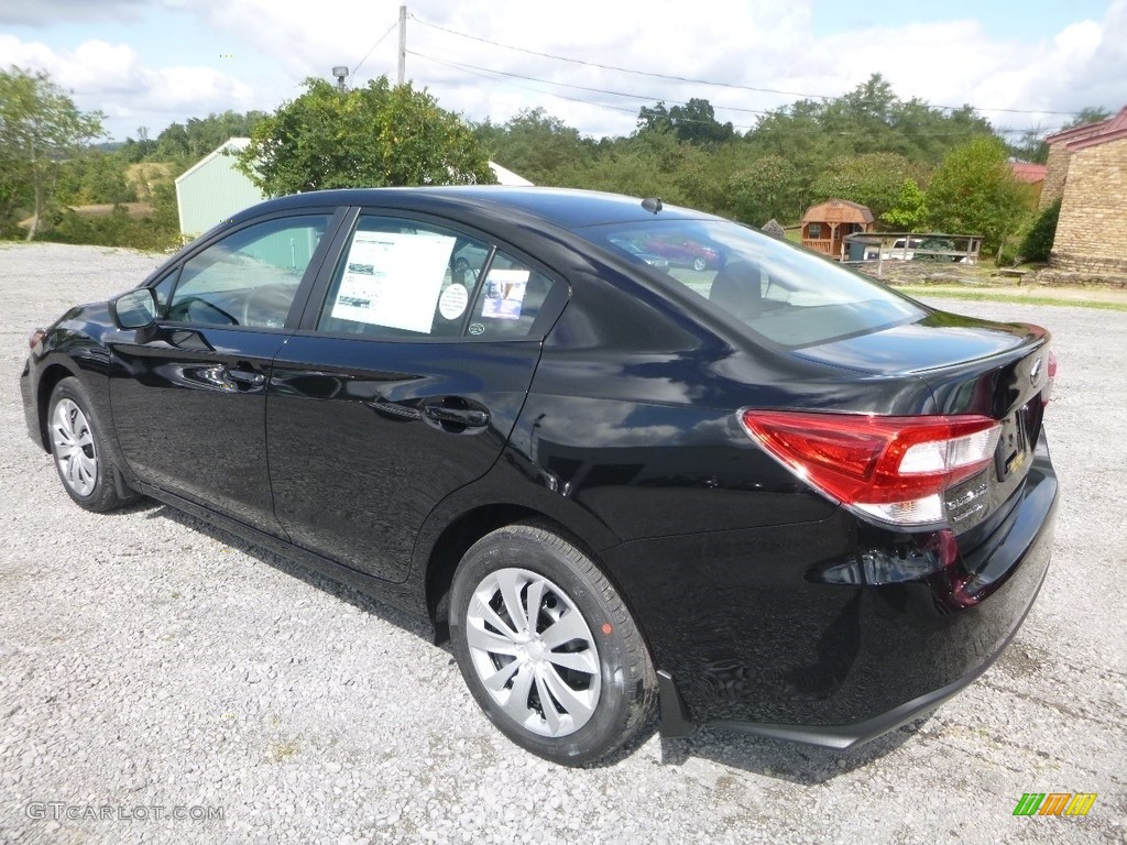 2019 Impreza 2.0i 4-Door - Crystal Black Silica / Black photo #6