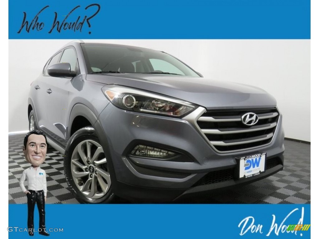 2017 Tucson SE AWD - Coliseum Gray / Black photo #1