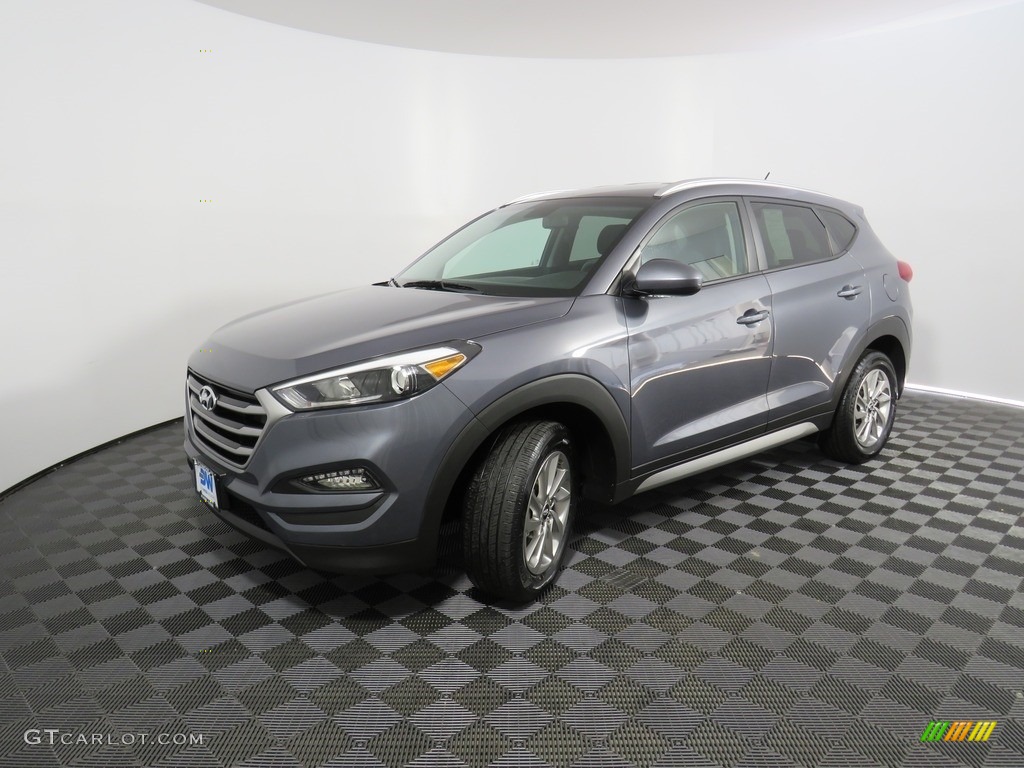 2017 Tucson SE AWD - Coliseum Gray / Black photo #8