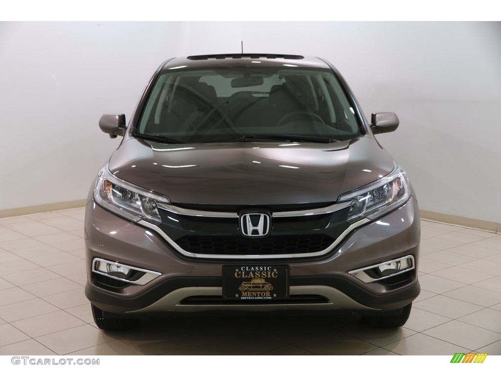 2016 CR-V EX AWD - Urban Titanium Metallic / Black photo #2