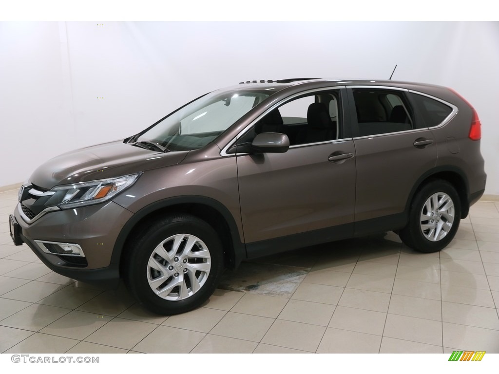 2016 CR-V EX AWD - Urban Titanium Metallic / Black photo #3