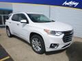 Pearl White 2019 Chevrolet Traverse High Country AWD
