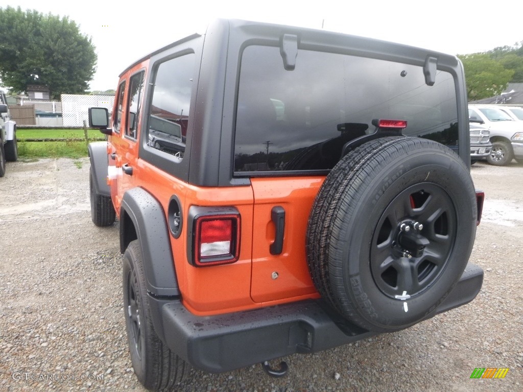 2018 Wrangler Unlimited Sport 4x4 - Punk n Metallic / Black photo #3