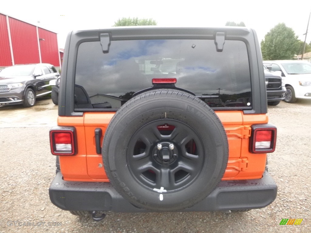 2018 Wrangler Unlimited Sport 4x4 - Punk n Metallic / Black photo #4