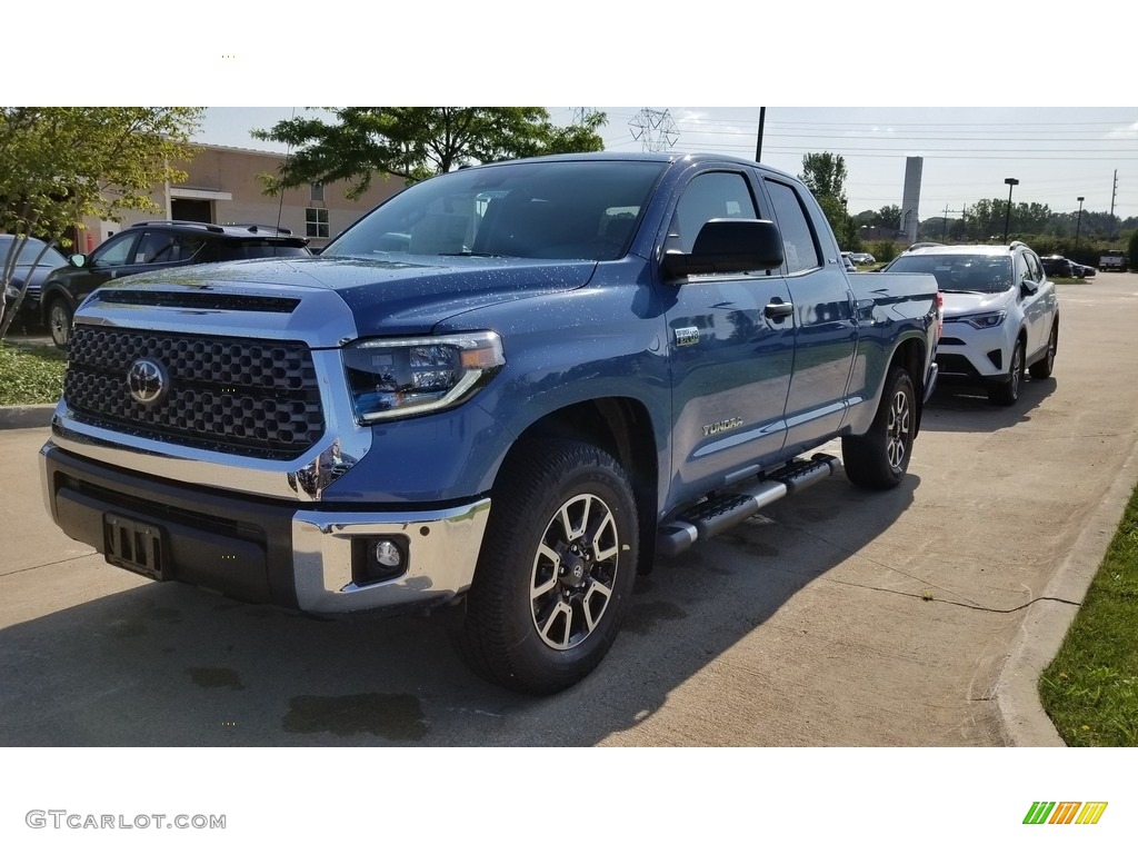 2019 Tundra TRD Off Road Double Cab 4x4 - Cavalry Blue / Graphite photo #1