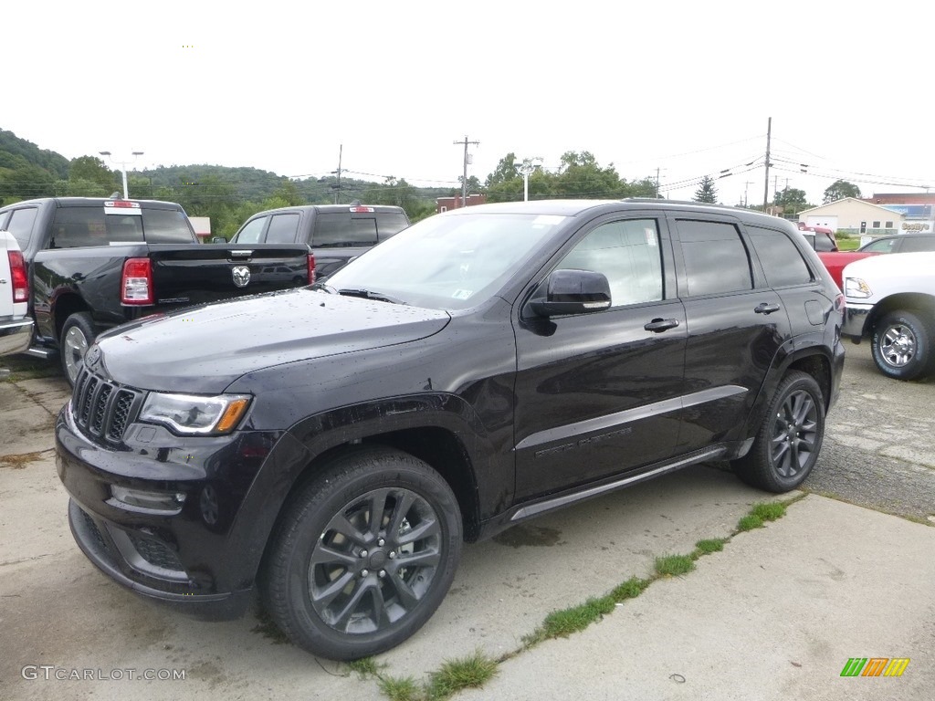 2018 Grand Cherokee Overland 4x4 - Sangria Metallic / Black photo #1