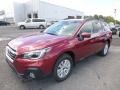 2019 Crimson Red Pearl Subaru Outback 2.5i Premium  photo #8