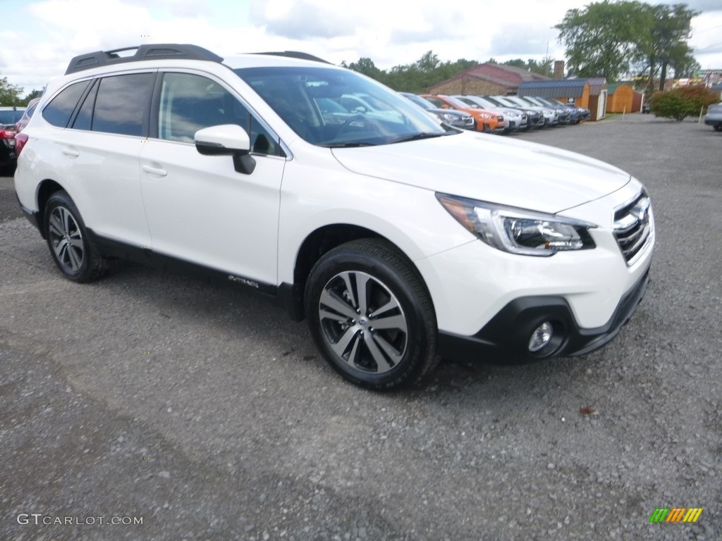 Crystal White Pearl 2019 Subaru Outback 2.5i Limited Exterior Photo #129449441