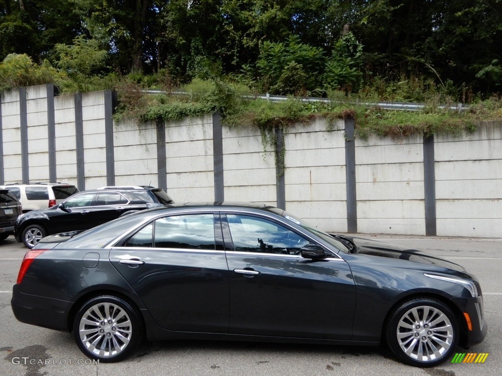 2016 CTS 2.0T Luxury AWD Sedan - Phantom Gray Metallic / Jet Black/Jet Black photo #6