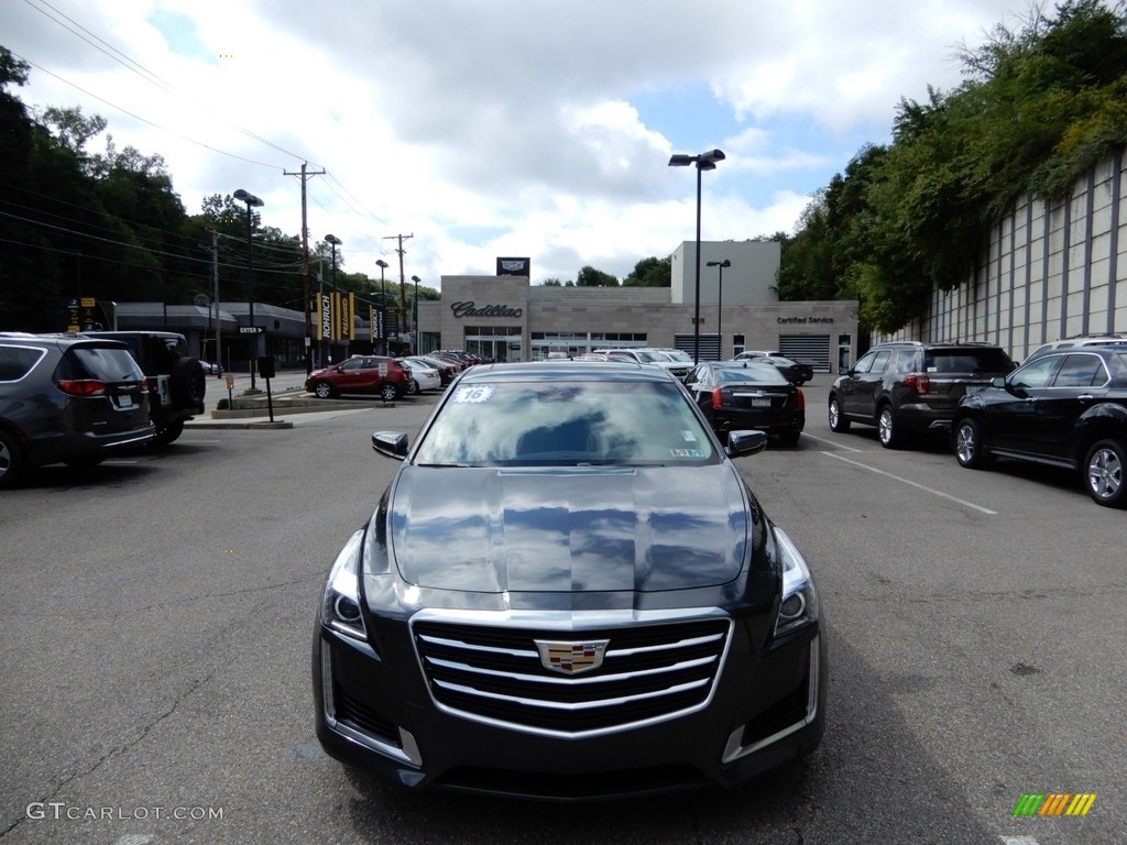 2016 CTS 2.0T Luxury AWD Sedan - Phantom Gray Metallic / Jet Black/Jet Black photo #8