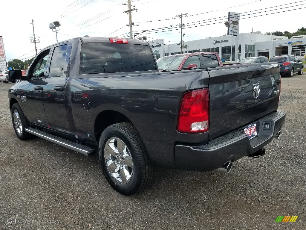 2019 1500 Classic Express Quad Cab 4x4 - Granite Crystal Metallic / Black photo #4