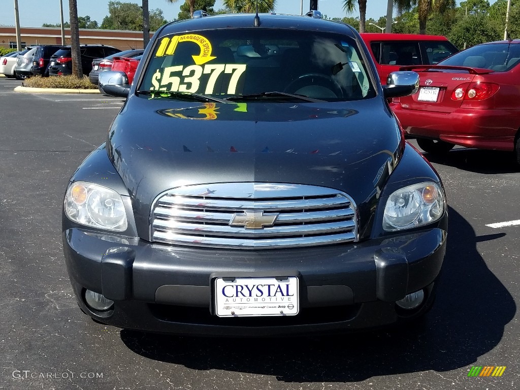 2011 HHR LT - Cyber Gray Metallic / Ebony photo #8