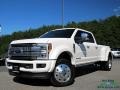 White Platinum Metallic Tri-Coat - F450 Super Duty Platinum Crew Cab 4x4 Photo No. 1