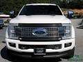 White Platinum Metallic Tri-Coat - F450 Super Duty Platinum Crew Cab 4x4 Photo No. 8