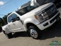 White Platinum Metallic Tri-Coat - F450 Super Duty Platinum Crew Cab 4x4 Photo No. 37