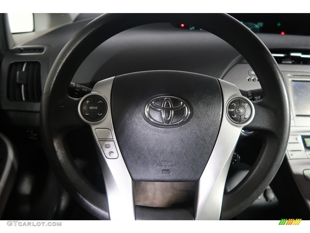 2013 Prius Two Hybrid - Nautical Blue Metallic / Dark Gray photo #15