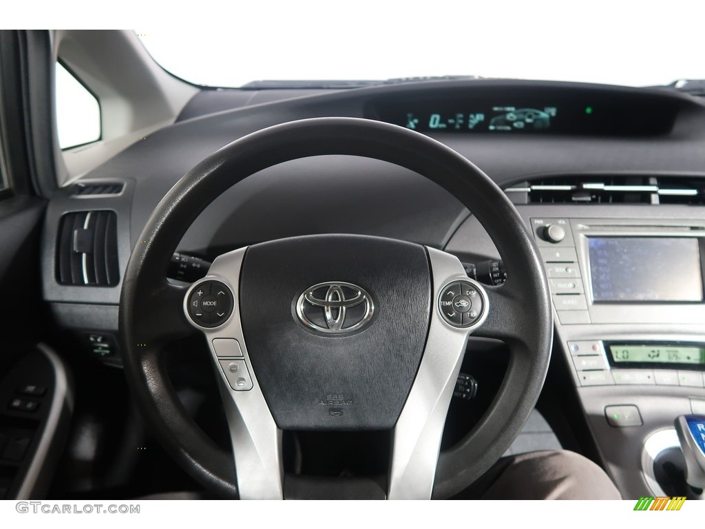 2013 Prius Two Hybrid - Nautical Blue Metallic / Dark Gray photo #17