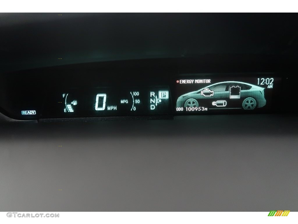 2013 Prius Two Hybrid - Nautical Blue Metallic / Dark Gray photo #22