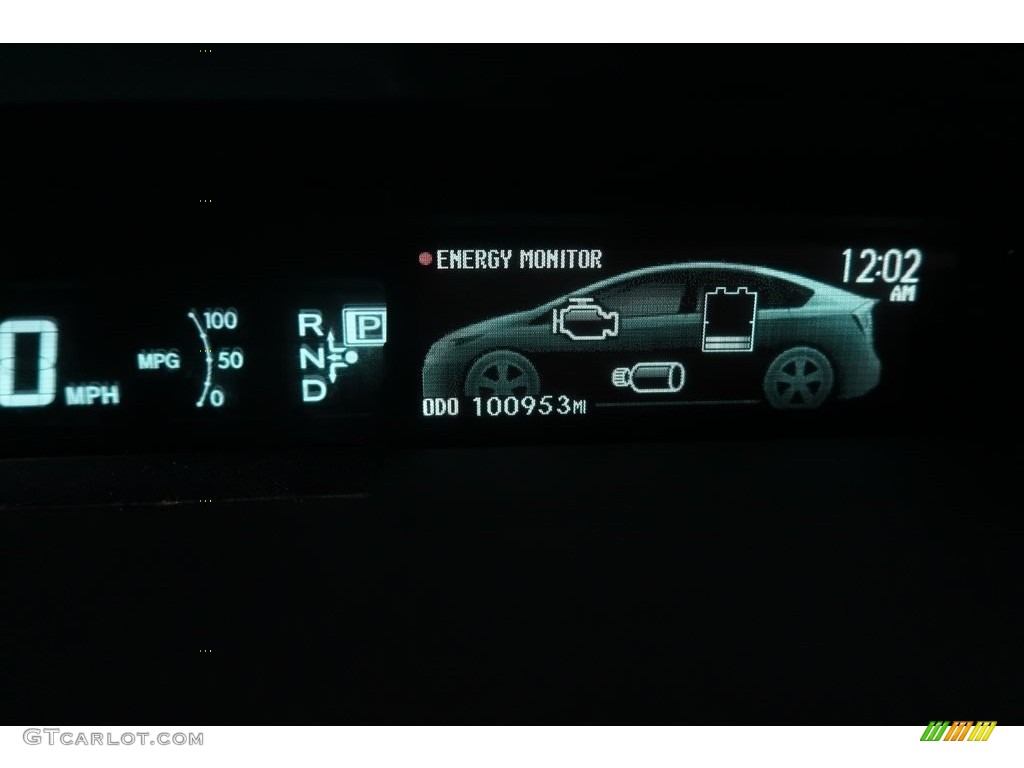2013 Prius Two Hybrid - Nautical Blue Metallic / Dark Gray photo #23