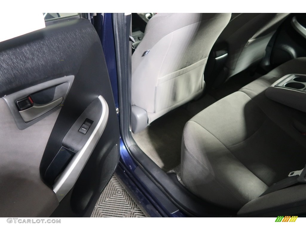 2013 Prius Two Hybrid - Nautical Blue Metallic / Dark Gray photo #35