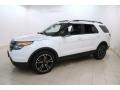 2015 White Platinum Ford Explorer Sport 4WD  photo #3