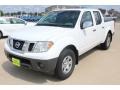 2012 Avalanche White Nissan Frontier S Crew Cab  photo #3