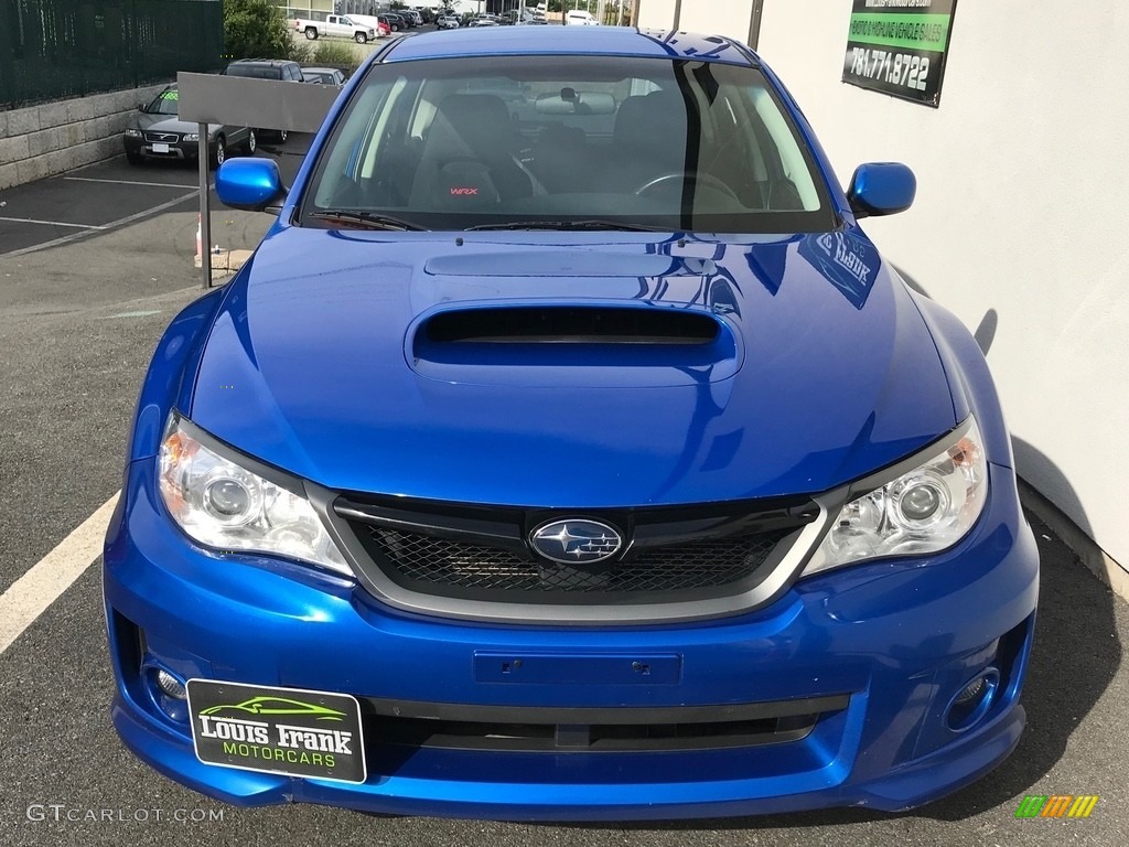 2013 Impreza WRX Premium 5 Door - WR Blue Pearl / WRX Carbon Black photo #7